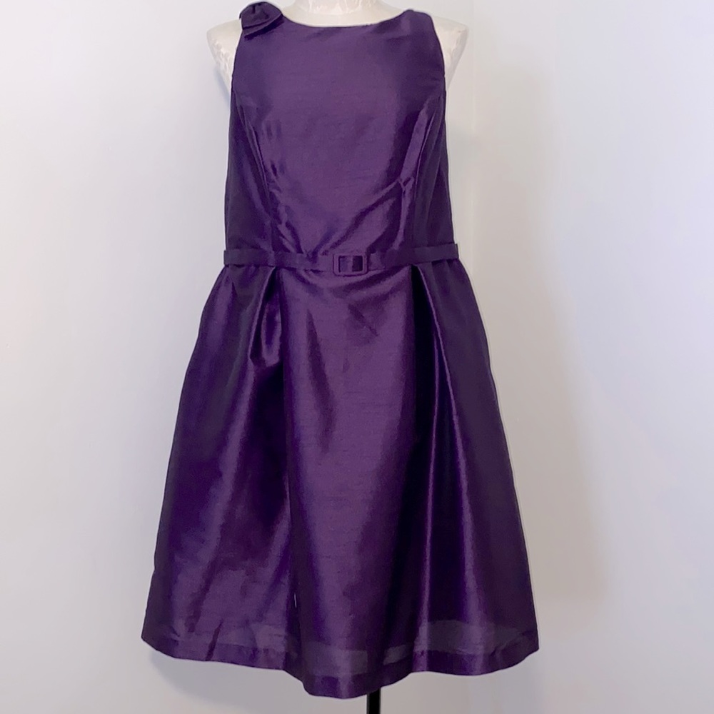 Plus size a-line dress! Vegan Shantung Silk! NWOT